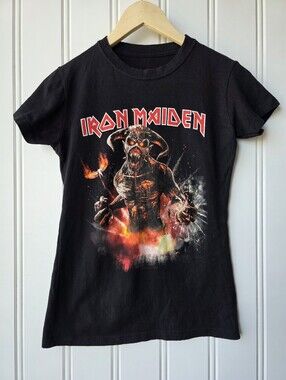 Iron Maiden 2018-19 Legacy Of The Beast World Tour Concert T-shirt Womens Small